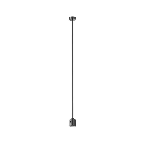 Крепление потолочное Long 700мм с прямым коннектором питания Flarity TRA159C-IPC1-B Maytoni чёрный в стиле современный хай-тек для светильников серии Magnetic trаck system Flarity flarity магнитная
