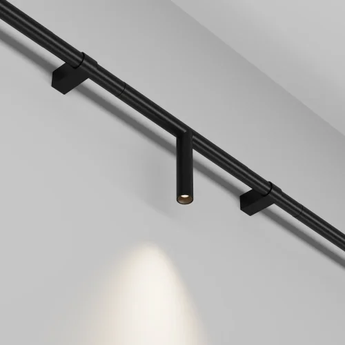 Светильник Focus Led для штанговой системы освещения Axity 3000-6000К 3Вт 45° C102CL-3W3-6K-B Maytoni чёрный для шинопроводов серии Axity Maytoni чёрный фото 3