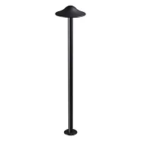 Парковый светильник LED Fung 359302 Novotech уличный IP65 чёрный на 1 лампу, плафон чёрный в стиле хай-тек LED