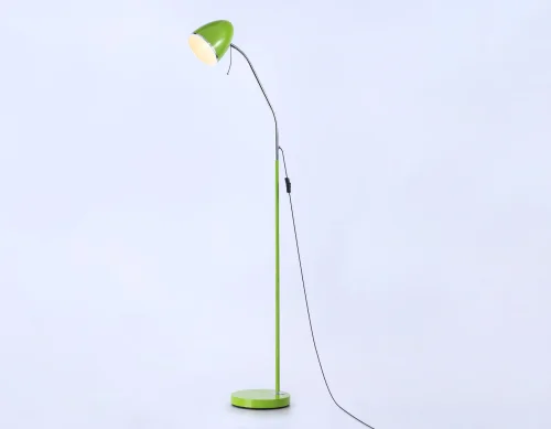 Торшер TR97693 Ambrella light для чтения зелёный 1 лампа, основание зелёное в стиле современный
 фото 5