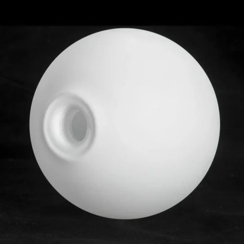 Люстра потолочная Wilcox LSP-8382 Lussole белая на 10 ламп, основание чёрное в стиле современный шар фото 6