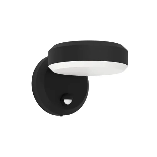 Настенный светильник уличный LED Fornaci 900674 Eglo уличный IP44 чёрный на 1 лампу, плафон чёрный в стиле минимализм современный LED