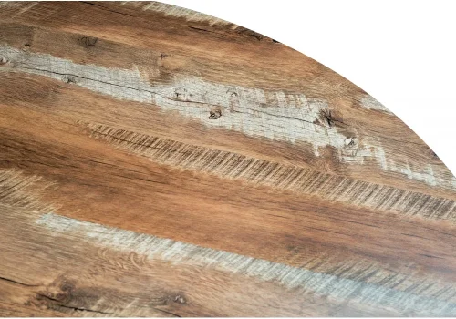 Стол деревянный Пенг дуб юкон / черный 459654 Woodville столешница дуб юкон из пластик фото 3