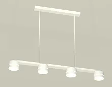 Светильник подвесной XB9151202 Ambrella light белый 4 лампы, основание белое в стиле современный хай-тек 