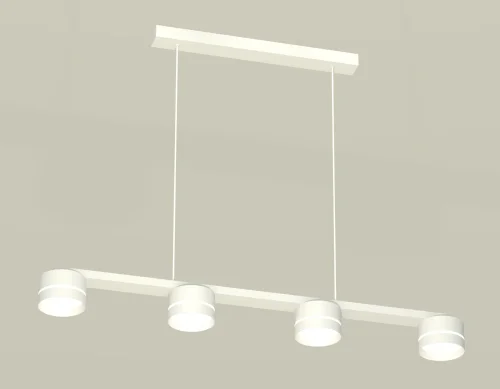 Светильник подвесной XB9151202 Ambrella light белый 4 лампы, основание белое в стиле современный хай-тек 