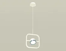Светильник подвесной XB9118102 Ambrella light белый 1 лампа, основание белое в стиле современный хай-тек 