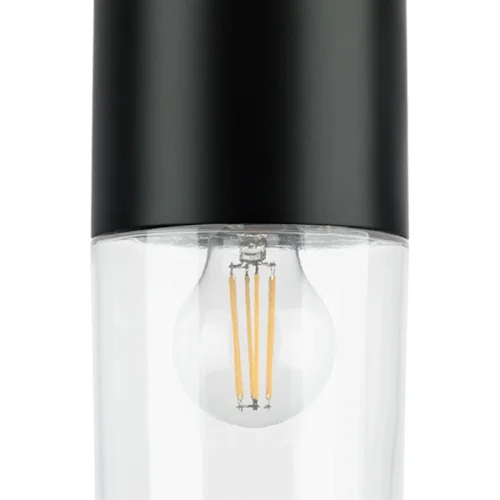 Светильник подвесной Ramo 690017 Lightstar прозрачный 1 лампа, основание чёрное в стиле современный  фото 4