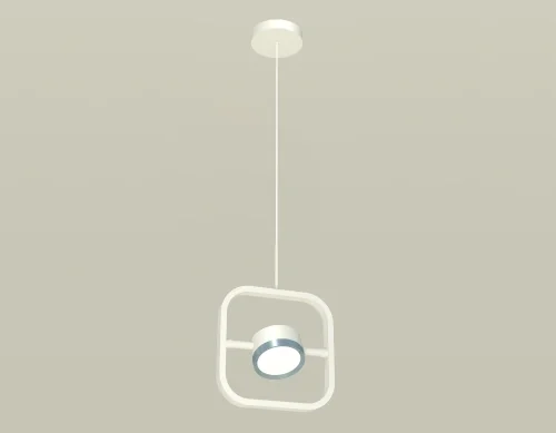 Светильник подвесной XB9118102 Ambrella light белый 1 лампа, основание белое в стиле современный хай-тек 
