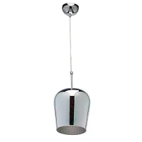 Светильник подвесной Фьюжн 392018701 MW-Light разноцветный хром 1 лампа, основание хром в стиле современный 