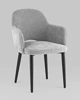 Стул Венера, шенилл светло-серый УТ000039144 Stool Group, /, ножки//, размеры - *820***585*645