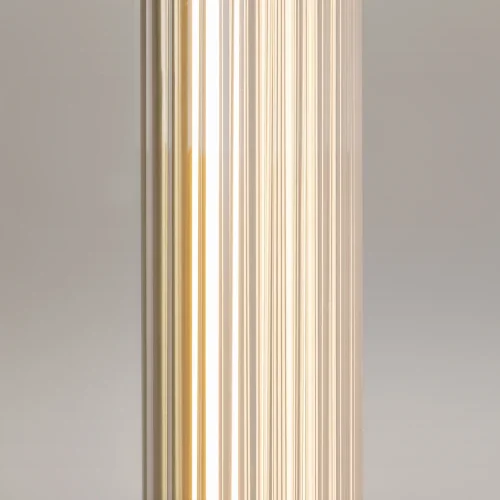 Торшер LED Loom MOD258FL-L15BS3K Maytoni  прозрачный 1 лампа, основание латунь в стиле современный хай-тек
 фото 3