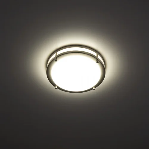 Светильник потолочный LED Бостон CL709201N Citilux белый 1 лампа, основание матовое хром в стиле современный  фото 7
