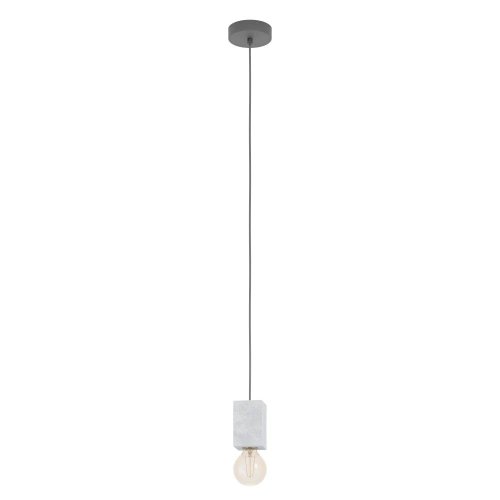 Светильник подвесной  Prestwick 3 43597 Eglo без плафона 1 лампа, основание серое в стиле современный 