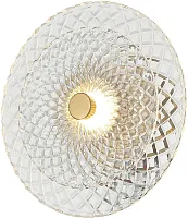 Бра LED Sportu 4012/05/01W Stilfort прозрачный на 1 лампу, основание бронзовое в стиле современный 