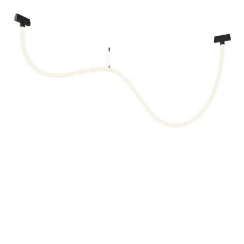 Трековый светильник подвесной Эксилити Тау TR101-2-50W4K-B Maytoni белый для шинопроводов серии Магнитная трековая система Эксилити (Magnetic track system Exility) белый