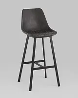 Стул барный TEXAS, экокожа, серый УТ000038913 Stool Group, /, ножки//, размеры - *1080***475*490