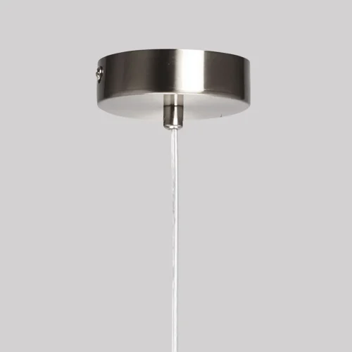 Светильник подвесной Кьянти 720012101 DeMarkt белый 1 лампа, основание никель в стиле современный  фото 7