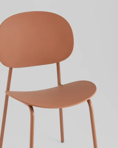 Стул Edie, пластик коричневый УТ000039127 Stool Group, /, ножки/пластик/, размеры - *780***450*530 фото 3
