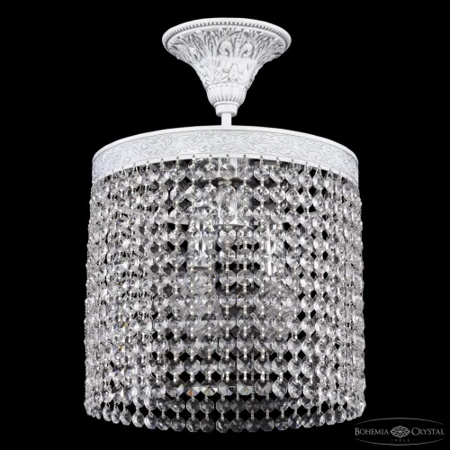 Светильник потолочный AL19201/25OL WMN R Bohemia Ivele Crystal прозрачный 3 лампы, основание белое никель патина в стиле классический sp фото 2