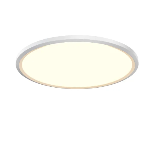 Светильник потолочный LED с пультом Incognito MOD426CL-L43WK1 Maytoni белый на 1 лампу, основание белое в стиле современный минимализм круглый с пультом