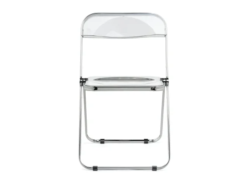 Пластиковый стул Fold складной clear 15377 Woodville, /, ножки/металл/хром, размеры - ****430*460 фото 3