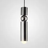 Светильник подвесной Fulcrum by Lee Broom Chrome 106233-22 ImperiumLoft хром 1 лампа, основание хром в стиле арт-деко современный 