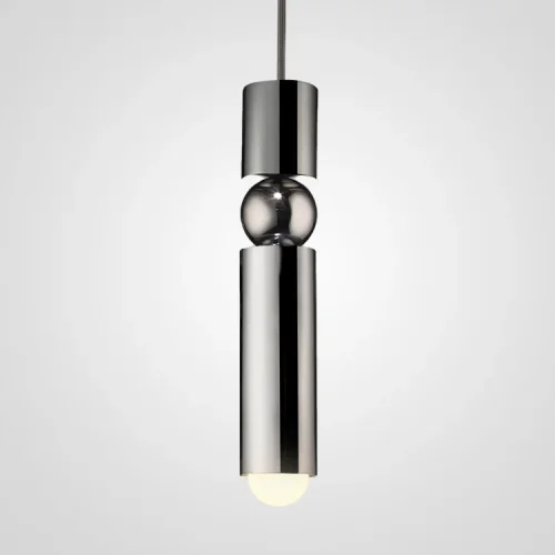 Светильник подвесной Fulcrum by Lee Broom Chrome 106233-22 ImperiumLoft хром 1 лампа, основание хром в стиле арт-деко современный 