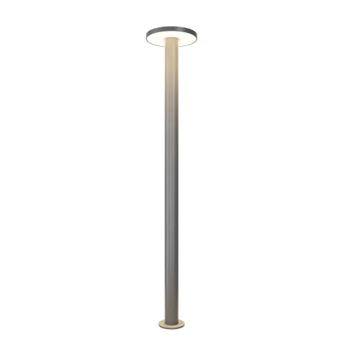 Парковый светильник LED Wald O420FL-L12GF1 Maytoni уличный IP65 чёрный на 1 лампу, плафон чёрный в стиле современный хай-тек LED