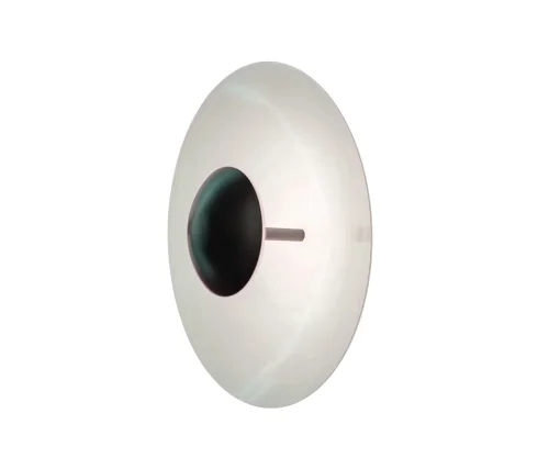 Бра LED Синди 08467-35,19 Kink Light белый на 1 лампу, основание чёрное в стиле современный хай-тек минимализм отражённый свет фото 2