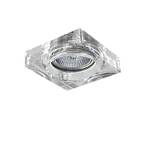 Светильник точечный LEI 006140 Lightstar Италия прозрачный 1 лампа, основание хром в стиле хай-тек 