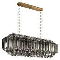 Люстра подвесная Селебрейшн / Celebration 10579/1000R Smoke LOFT IT дымчатая на 14 ламп, основание бронзовое в стиле современный Люстра подвесная Селебрейшн / Celebration 10579/1000R Smoke LOFT IT дымчатая на 14 ламп, основание бронзовое в стиле современный