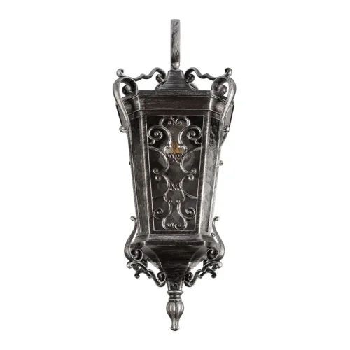 Настенный светильник уличный Tremezzo 100019W BS LOFT IT уличный IP55 серебряный на 1 лампу, плафон прозрачный в стиле замковый кантри классический E27 фото 2