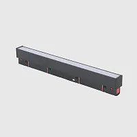 Светильник трековый магнитный CLT 0.33 001 12W BL M TUYA Crystal Lux чёрный для шинопроводов серии Space Smart Home чёрный