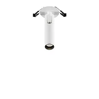 Светильник точечный LED Focus T C141RS-L125-6W3K-W Maytoni белый 1 лампа, основание белое в стиле хай-тек современный трубочки