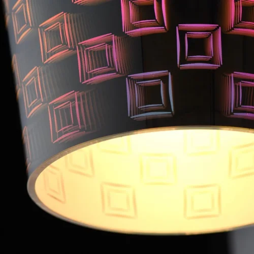 Светильник подвесной Фьюжн 392018601 MW-Light разноцветный хром 1 лампа, основание хром в стиле современный  фото 6