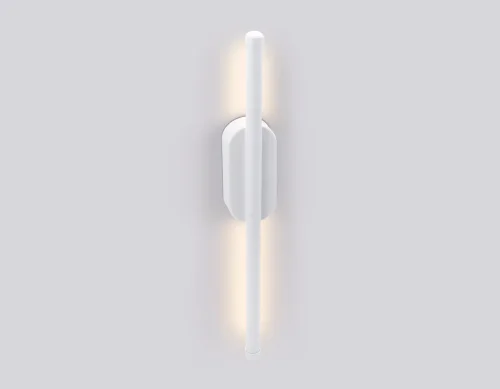 Бра LED FL5199 Ambrella light белый на 1 лампа, основание белое в стиле современный хай-тек отраженный свет фото 5
