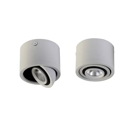 Светильник накладной LED Reflector 1774-1C Favourite белый на 1 лампу, основание белое в стиле современный круглый фото 2