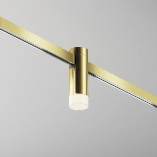 Трековый светильник LED Magnetic trаck system Flarity TR145-1-3W3K-W-BS Maytoni латунь для шинопроводов серии Magnetic trаck system Flarity латунь фото 5