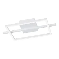 Светильник потолочный LED Amandolo 901116 Eglo белый на 1 лампу, основание белое в стиле хай-тек современный 