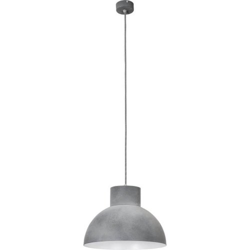 Светильник подвесной Works Concrete 6510-NW Nowodvorski серый 1 лампа, основание серое в стиле лофт 