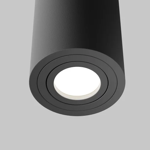 Светильник накладной Alfa C016CL-01B Maytoni чёрный 1 лампа, основание чёрное в стиле современный круглый фото 3