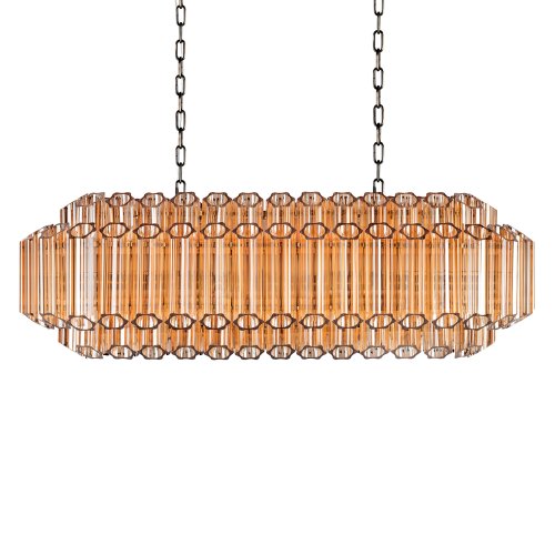 Люстра подвесная Селебрейшн / Celebration 10579/1000R Amber LOFT IT янтарная на 14 ламп, основание бронзовое в стиле современный фото 3 Люстра подвесная Селебрейшн / Celebration 10579/1000R Amber LOFT IT янтарная на 14 ламп, основание бронзовое в стиле современный фото 3