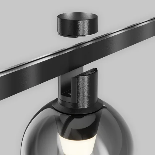 Трековый светильник LED Magnetic trаck system Flarity TR148-1-3W3K-B Maytoni чёрный серый для шинопроводов серии Magnetic trаck system Flarity чёрный фото 8
