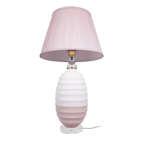 Настольная лампа Belette 10261T/L LOFT IT белая 1 лампа, основание розовое белое керамика в стиле классический современный  фото 3