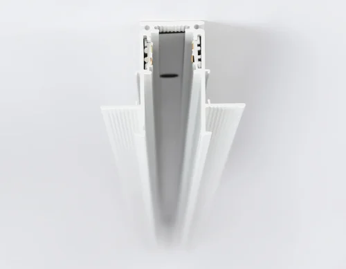 Шинопровод трек встраиваемый 3м Magnetic GL3338 Ambrella light белый в стиле  для светильников серии Magnetic шинопровод встраиваемый магнитный фото 5