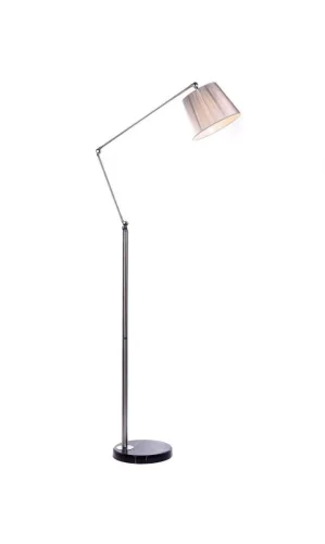 Торшер Призз (Prizze) LDF 316 WT Lumina Deco белый на 1 лампу, основание хром в стиле современный фото 3