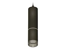 Светильник подвесной Techno spot XP6313010 Ambrella light чёрный 1 лампа, основание чёрное в стиле хай-тек модерн трубочки