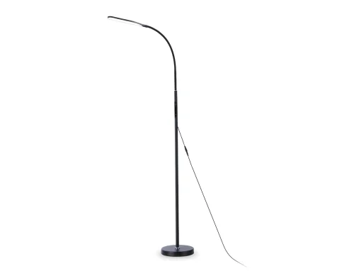 Торшер LED TR97706 Ambrella light чёрный на 1 лампу, основание чёрное в стиле современный 