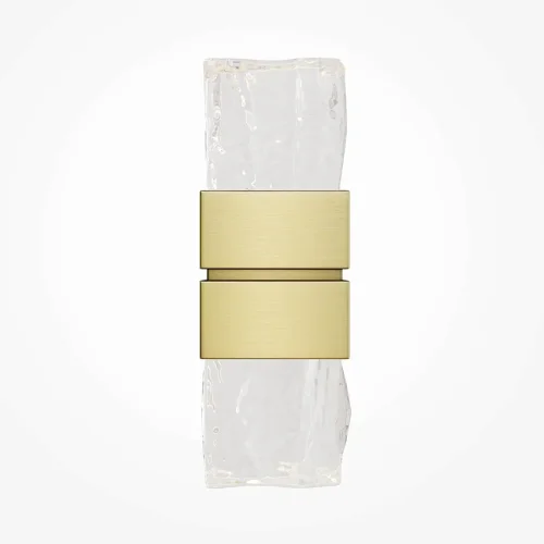 Бра LED Torris MOD505WL-L12BS3K Maytoni прозрачный на 1 лампу, основание латунь в стиле современный фото 3 Бра LED Torris MOD505WL-L12BS3K Maytoni прозрачный на 1 лампу, основание латунь в стиле современный фото 3