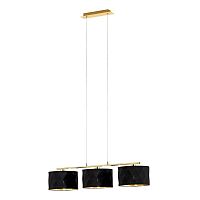Светильник подвесной DOLORITA 39225 Eglo золотой 3 лампы, основание жёлтое латунь в стиле классический современный 